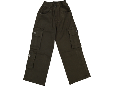 KIZ 6/10 YAŞ KARGO CEPLİ PANTOLON