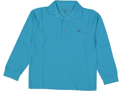 ERKEK 6/9 YAŞ NAKIŞLI LACOSTE YAKALI SWEAT 