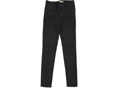 KIZ 12/16 YAŞ CEP KALP NAKIŞLI KOT PANTOLON 