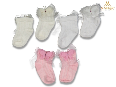 KIZ 0/6 AY12 Lİ MİNİ AKSESUARLI ÇORAP