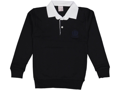 ERKEK 5/14 YAŞ A ARMA NAKIŞLI PATLI SWEAT BEYAZ