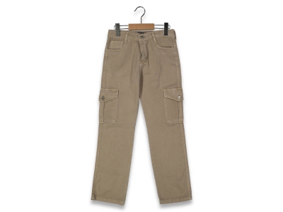 KIZ 8/12 YAŞ KARGO CEPLİ PFD RENKLİ KIZ PANTOLON