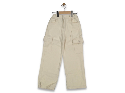 KIZ 9/12 YAŞ KARGO CEPLİ PANTALON